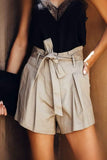 Linen shorts