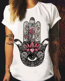 T-Shirt With Colorful Print