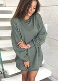 Long-sleeved sweatshirt