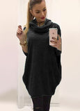 Long-sleeved blouse in a comfortable line (thin knitted)