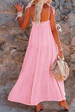 Strapless Long Dress with Strap