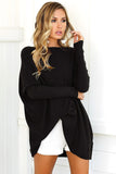 Blouse Long Sleeve Comfortable Line Thin Knitted