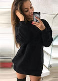 Long-sleeved sweatshirt