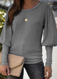 Long Sleeve Blouse (Fine Knitted)