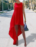 Asymmetrical dress