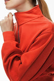 Spring sweatshirt with Zipper