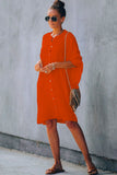 SHIRT DRESS WITH MAU collar