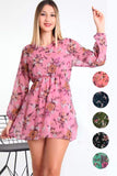 Mini Floral dress